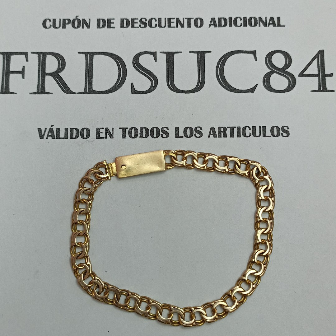 PULSERA ORO 10 K 8.1 GRMS (SEMINUEVO)