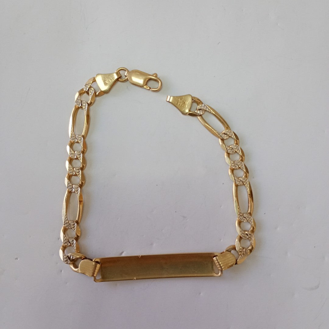 ESCLAVA ORO 14 K 14.9 GRMS (SEMINUEVO)