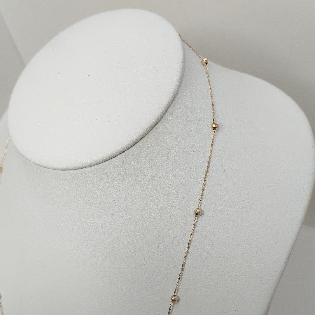 GARGANTILLA ORO 14 K 2 GRMS (SEMINUEVO)