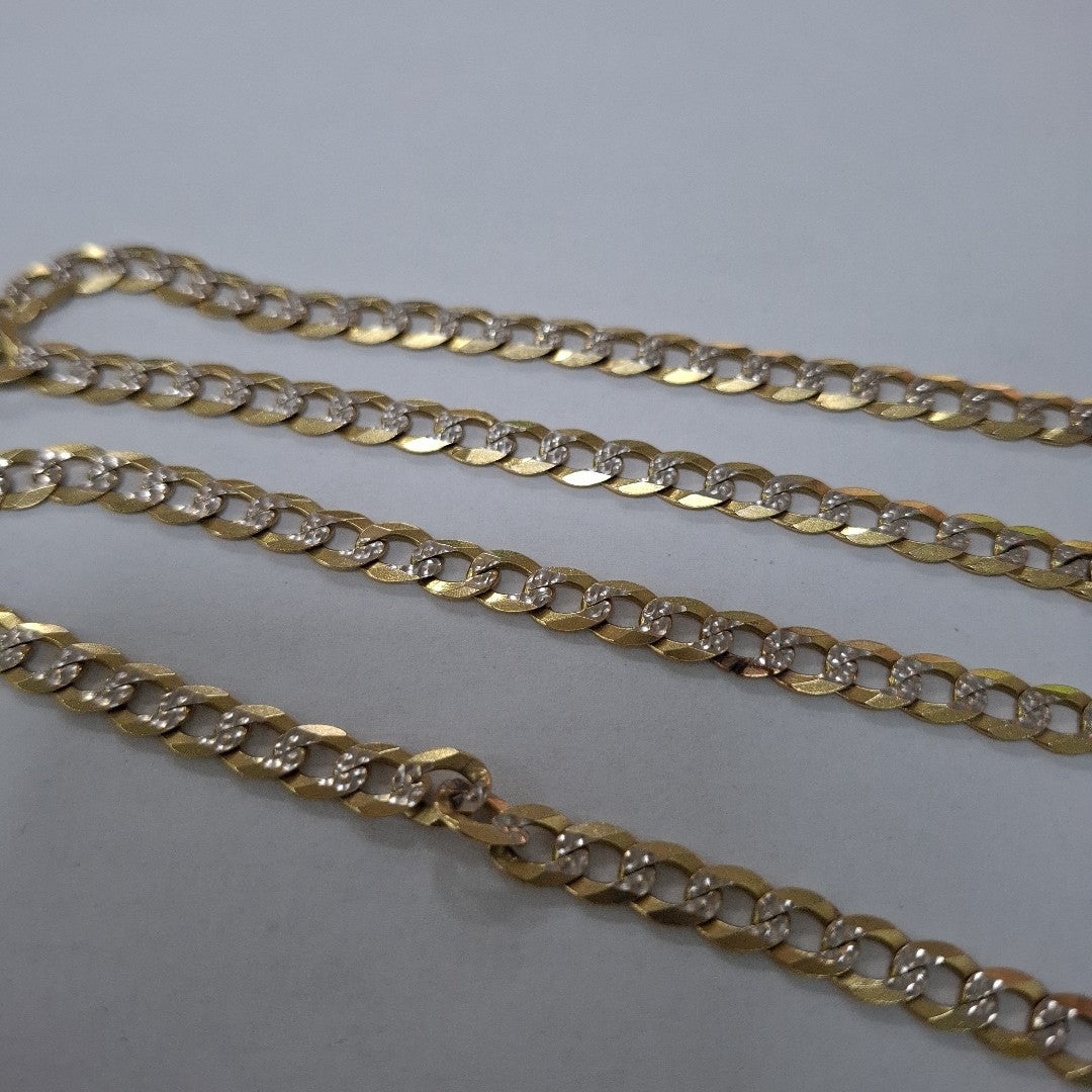 CADENA ORO, RODIADO 14 K 29.7 GRMS (SEMINUEVO)