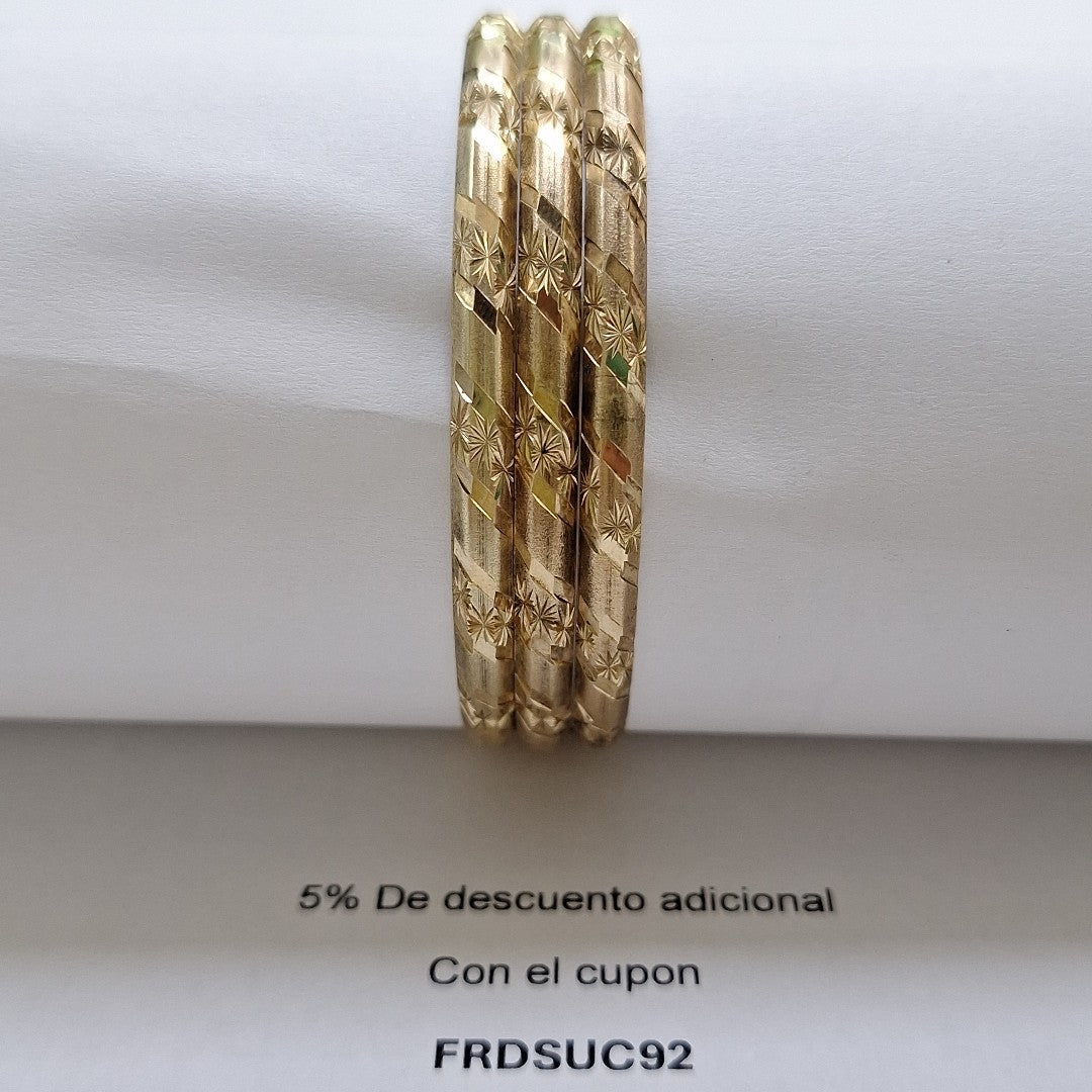 K1 13,90 GRMS 10 K ESPECIFICACIONES COMPLEMENTARIAS FIN DE SEMANA , PULSERAS RI (SEMINUEVO)