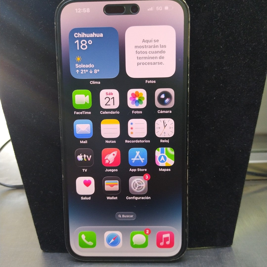 CELULAR APPLE IPHONE 14 PRO MAX A2893 256 GB 6 GB RAM (SEMINUEVO)