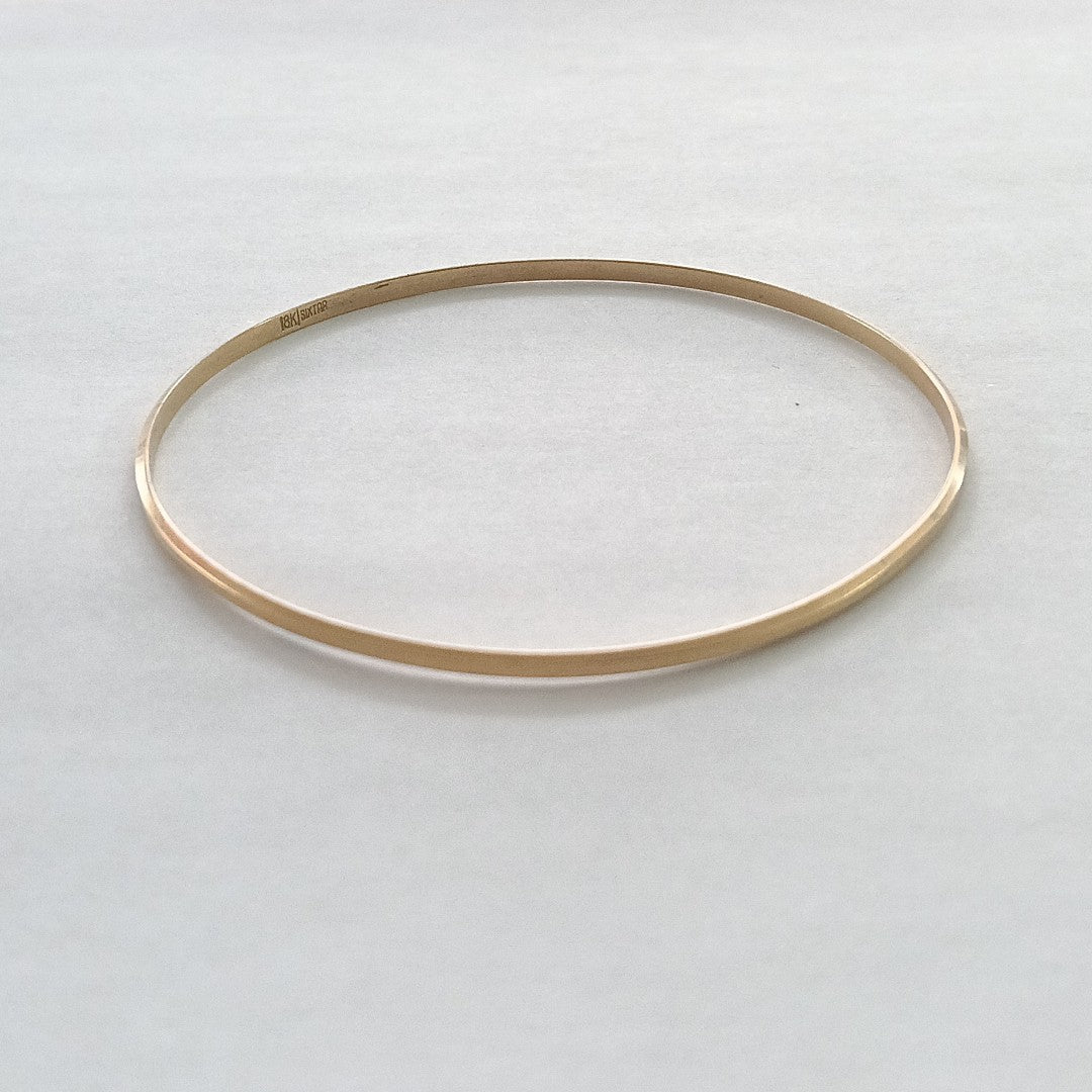 PULSERA RIGIDA ORO 18 K 6,20 GRMS (SEMINUEVO)