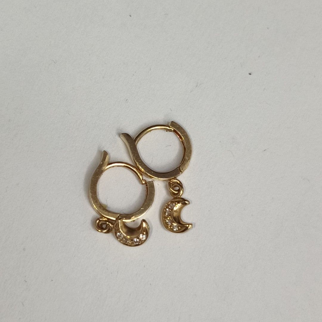 K1 1,20 GRMS 14 K ESPECIFICACIONES COMPLEMENTARIAS PAR DE ARRACADAS MTVO LUNA CO (SEMINUEVO)