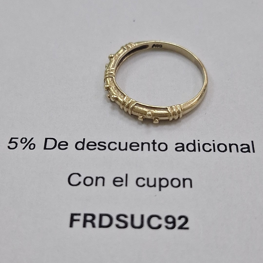 ANILLITO ORO 10 K 1,40 GRMS (SEMINUEVO)