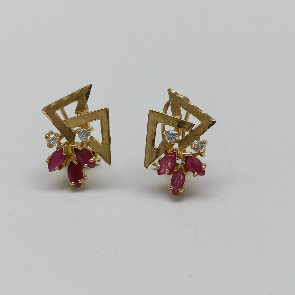 ARETES PAR ORO 14 K 4.2 GRMS (SEMINUEVO)