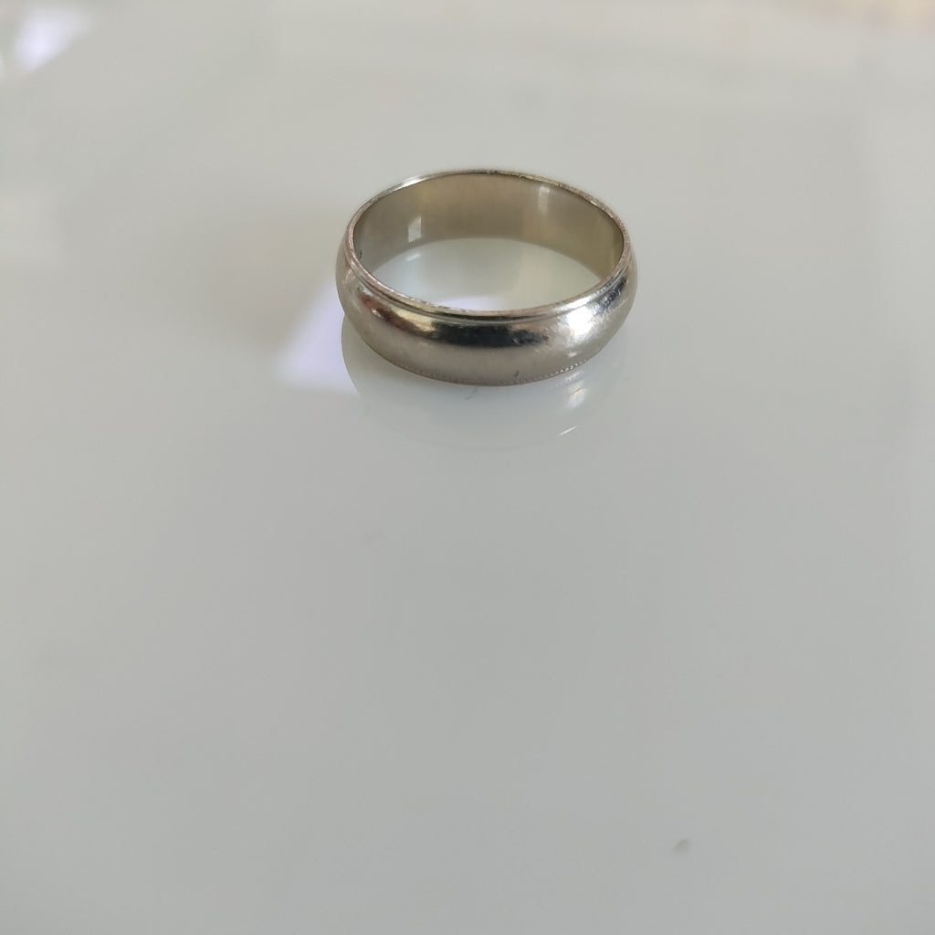 ARGOLLA ORO BLANCO 10 K 5.3 GRMS (SEMINUEVO)