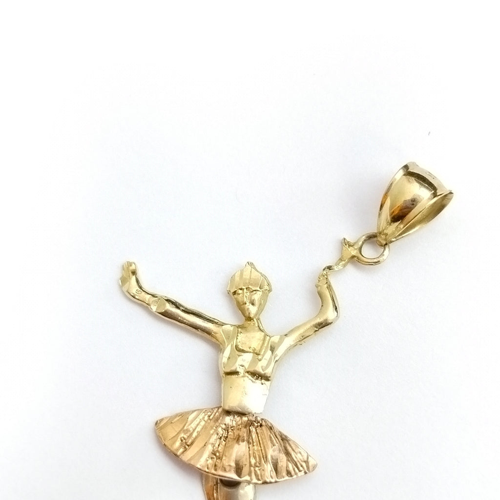 DIJE ORO COMBINADO 14 K 1.8 GRMS (SEMINUEVO)