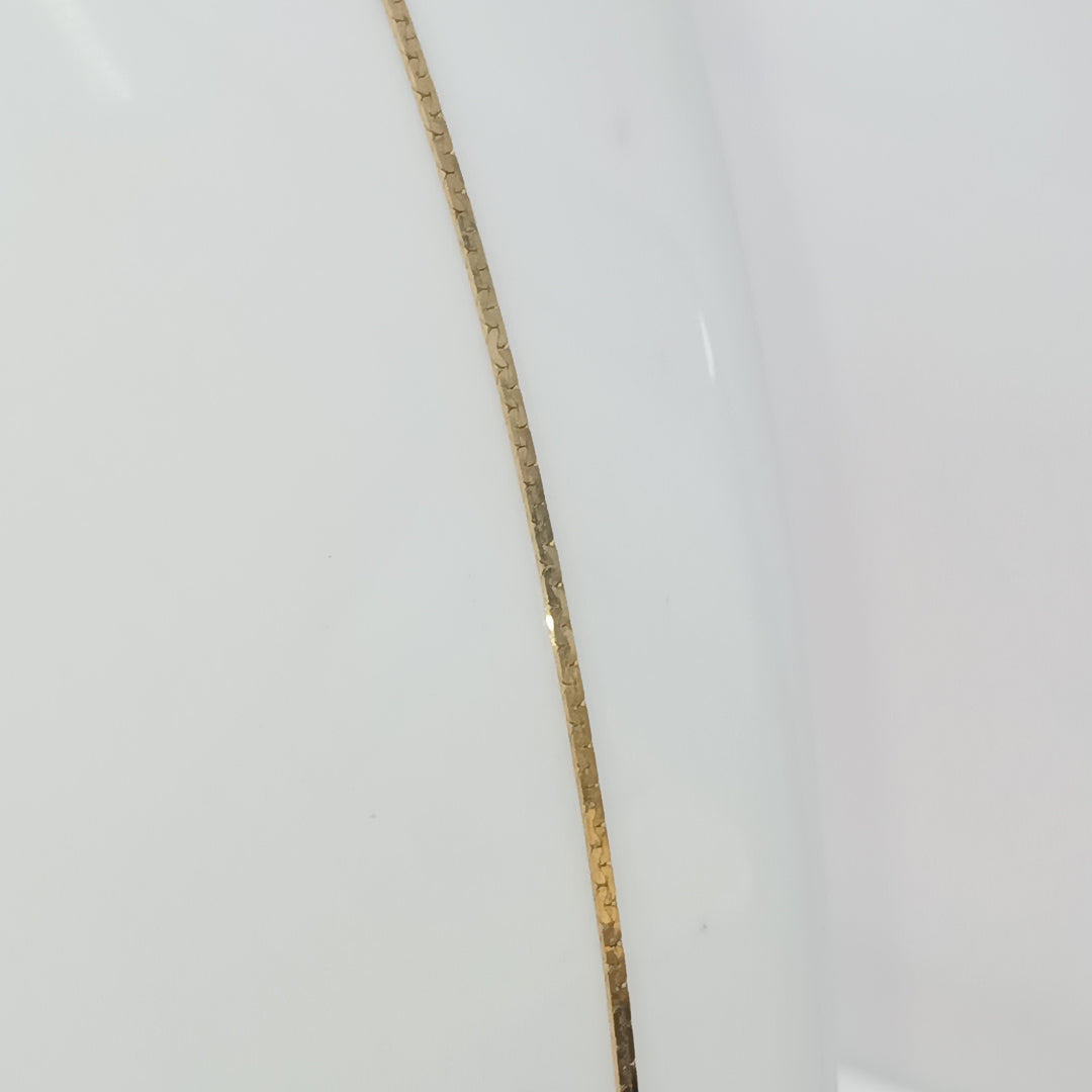 CADENA ORO 14 K 2.6 GRMS (SEMINUEVO)