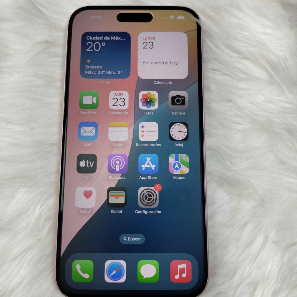 CELULAR APPLE IPHONE 15 PLUS A3093 (2023) 128 GB 6 GB RAM (SEMINUEVO)