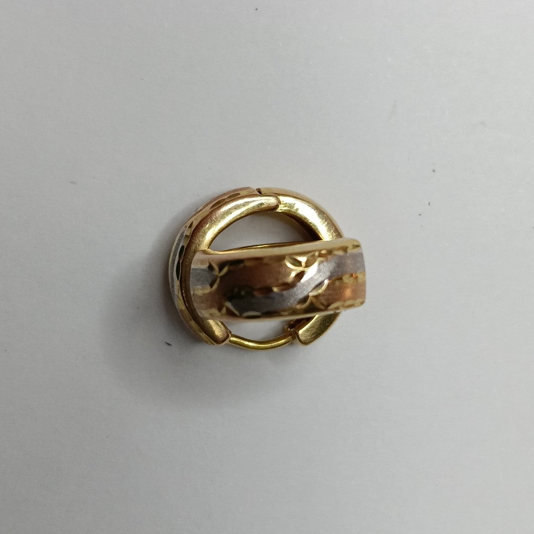 ARRACADAS PAR ORO 14 K 2 GRMS (SEMINUEVO)