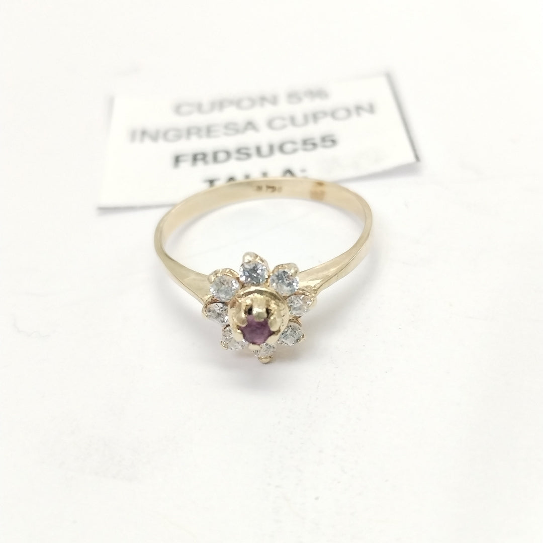ANILLO ORO 14 K 1,90 GRMS (SEMINUEVO)