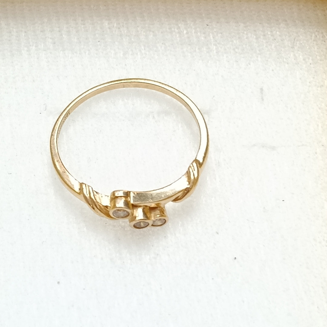 ANILLO ORO 10 K 1,80 GRMS (SEMINUEVO)
