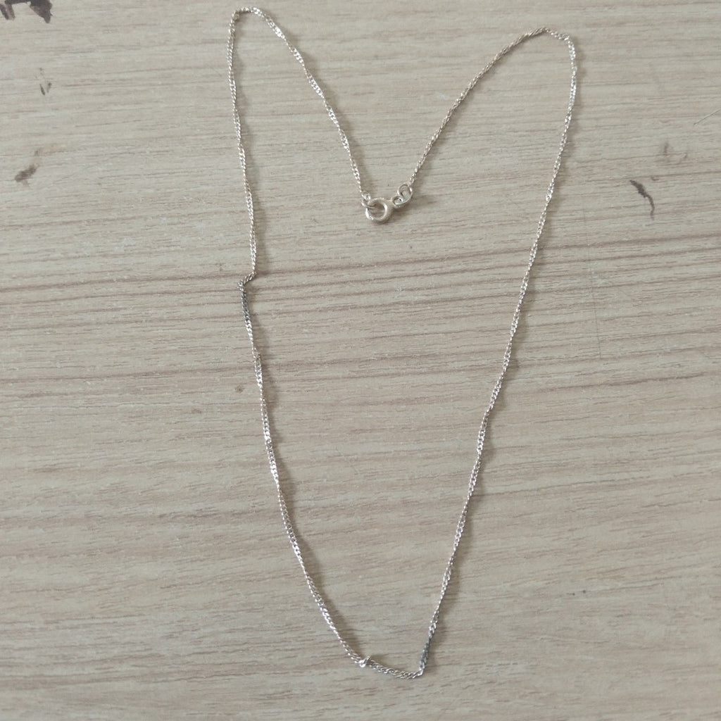 CADENA PLATA 1,40 GRMS (SEMINUEVO)