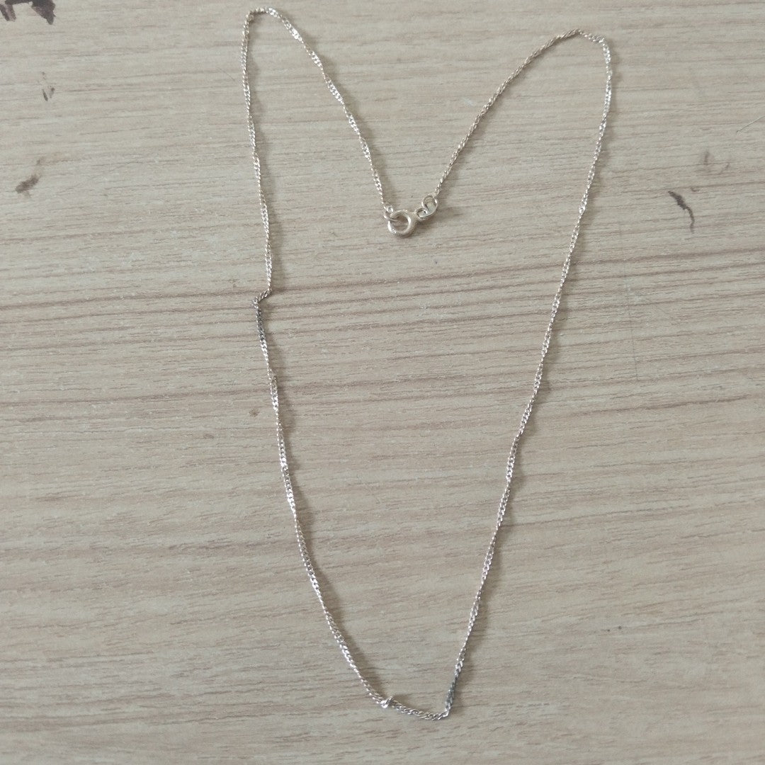 CADENA PLATA 1,40 GRMS (SEMINUEVO)