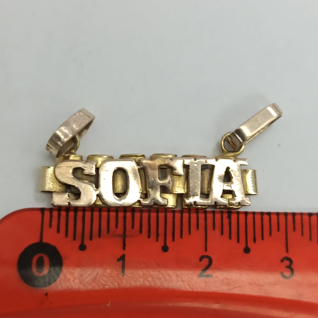 DIJE ORO 10 K 2.1 GRMS (SEMINUEVO)