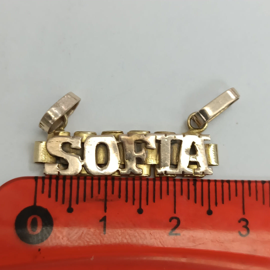 DIJE ORO 10 K 2.1 GRMS (SEMINUEVO)