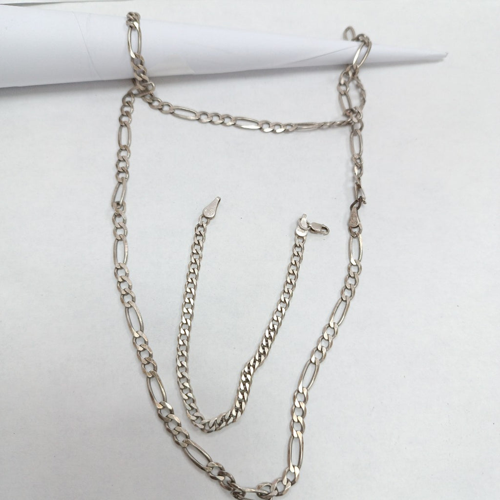 CADENA,PULSERA PLATA 20,90 GRMS (SEMINUEVO)