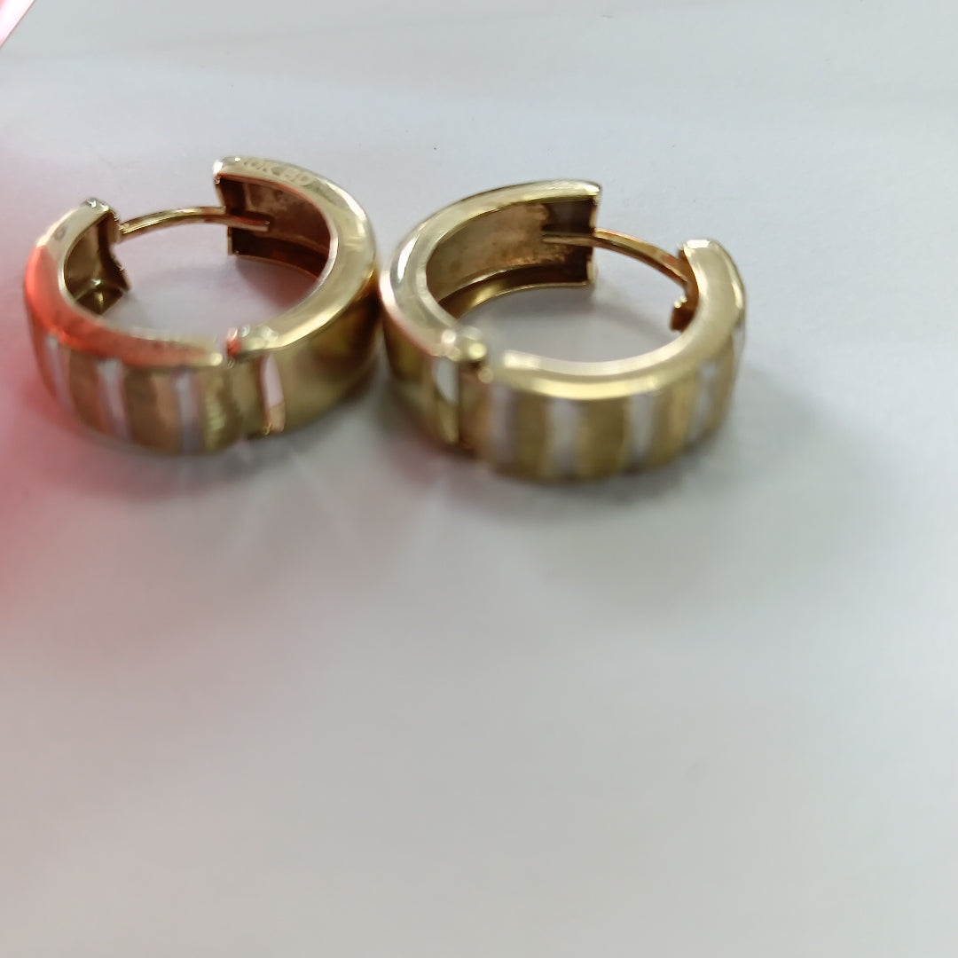 ARETES PAR ORO 10 K 2,50 GRMS (SEMINUEVO)