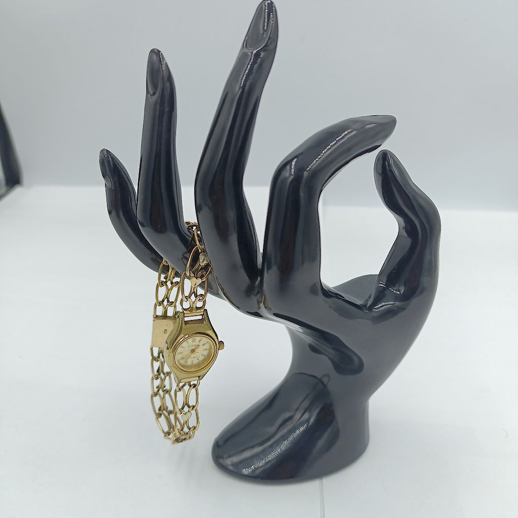 RELOJ CAJA ACERO PULSO ORO ORO 10 K 19.1 GRMS (SEMINUEVO)