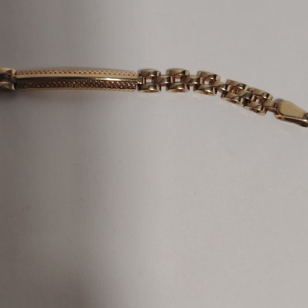 K1 5,00 GRMS 14 K ESPECIFICACIONES COMPLEMENTARIAS PULCERA TJ ESPECIAL (SEMINUEVO)