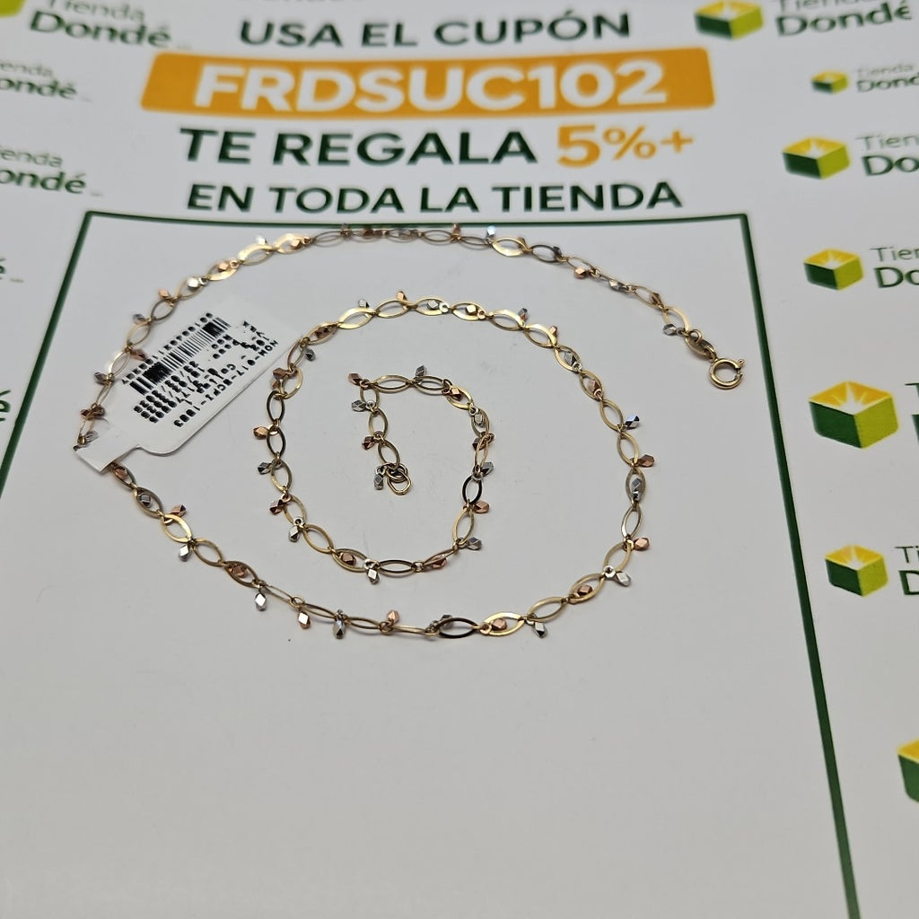 CADENA ORO 14 K 4,20 GRMS (SEMINUEVO)