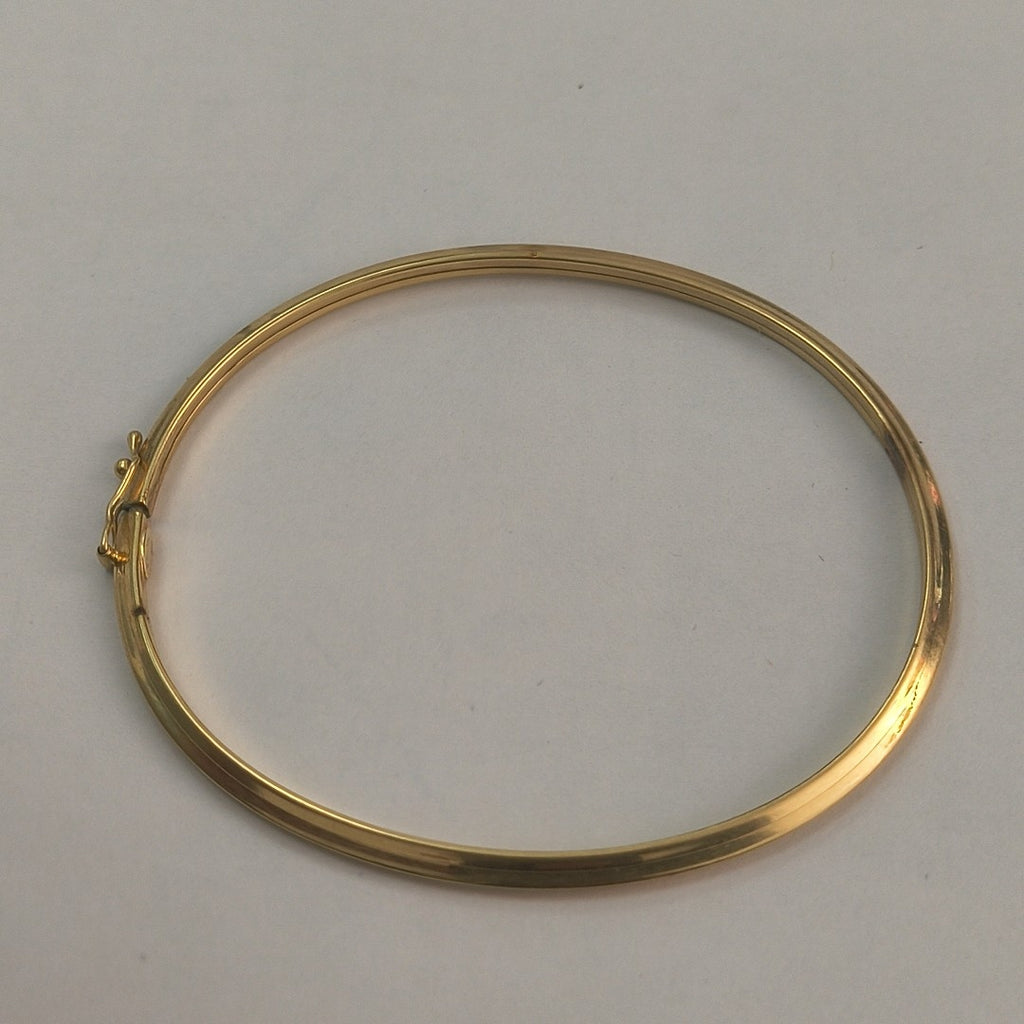 PULSERA RIGIDA ORO 14 K 3.4 GRMS (SEMINUEVO)