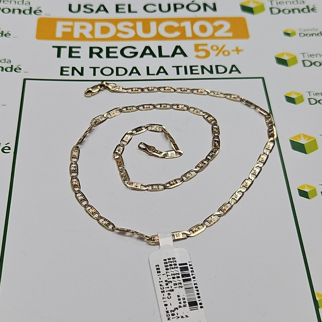 CADENA ORO 14 K 7,70 GRMS (SEMINUEVO)