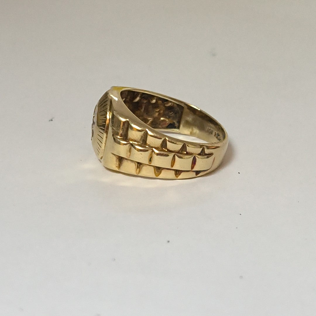 ANILLO ORO 10 K 4.1 GRMS (SEMINUEVO)