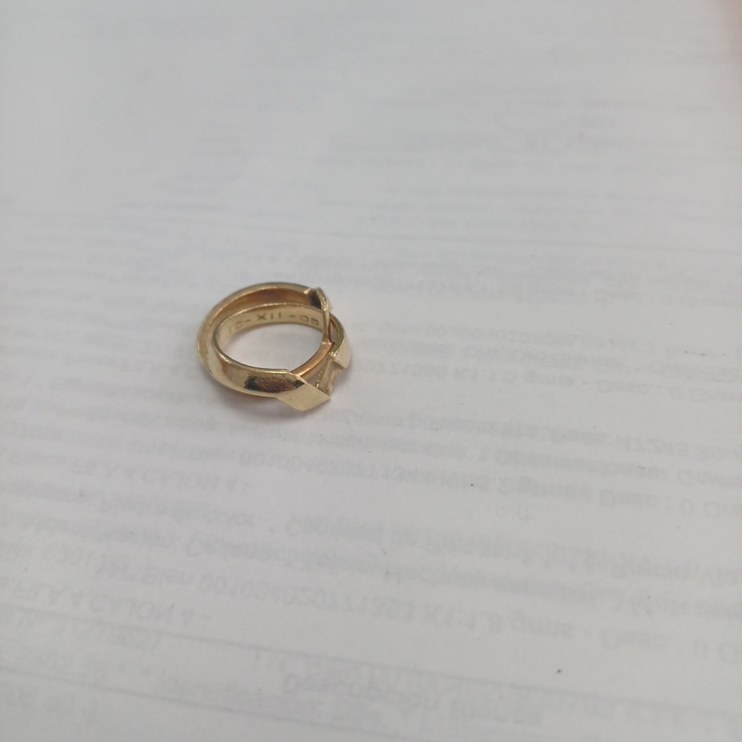 ANILLO ORO 14 K 5.2 GRMS (SEMINUEVO)