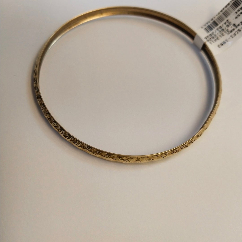 PULSERA RIGIDA ORO 10 K 4,21 GRMS (SEMINUEVO)