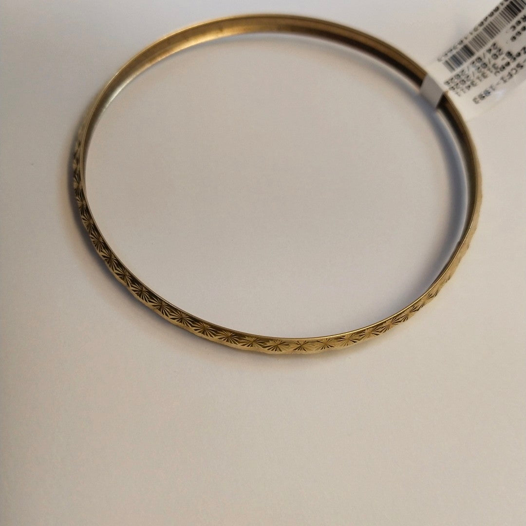 PULSERA RIGIDA ORO 10 K 4,21 GRMS (SEMINUEVO)