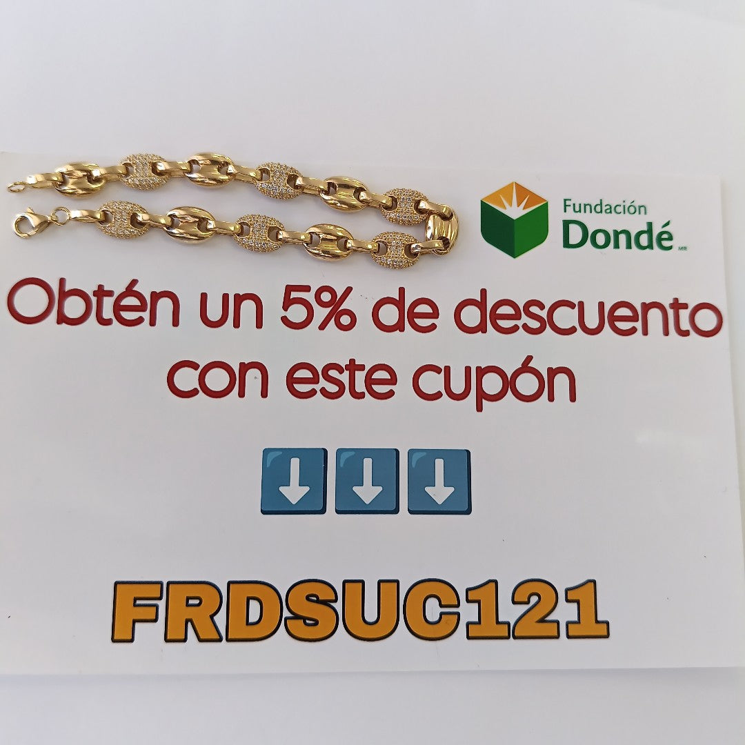 PULSERAS DAMA ORO 14K 10.9 (NUEVO)
