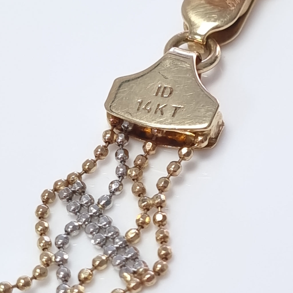 GARGANTILLA ORO 14 K 13.3 GRMS (SEMINUEVO)