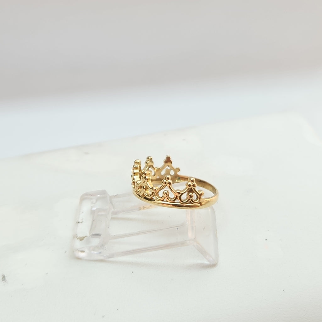 ANILLO ORO 10 K 1.8 GRMS (SEMINUEVO)