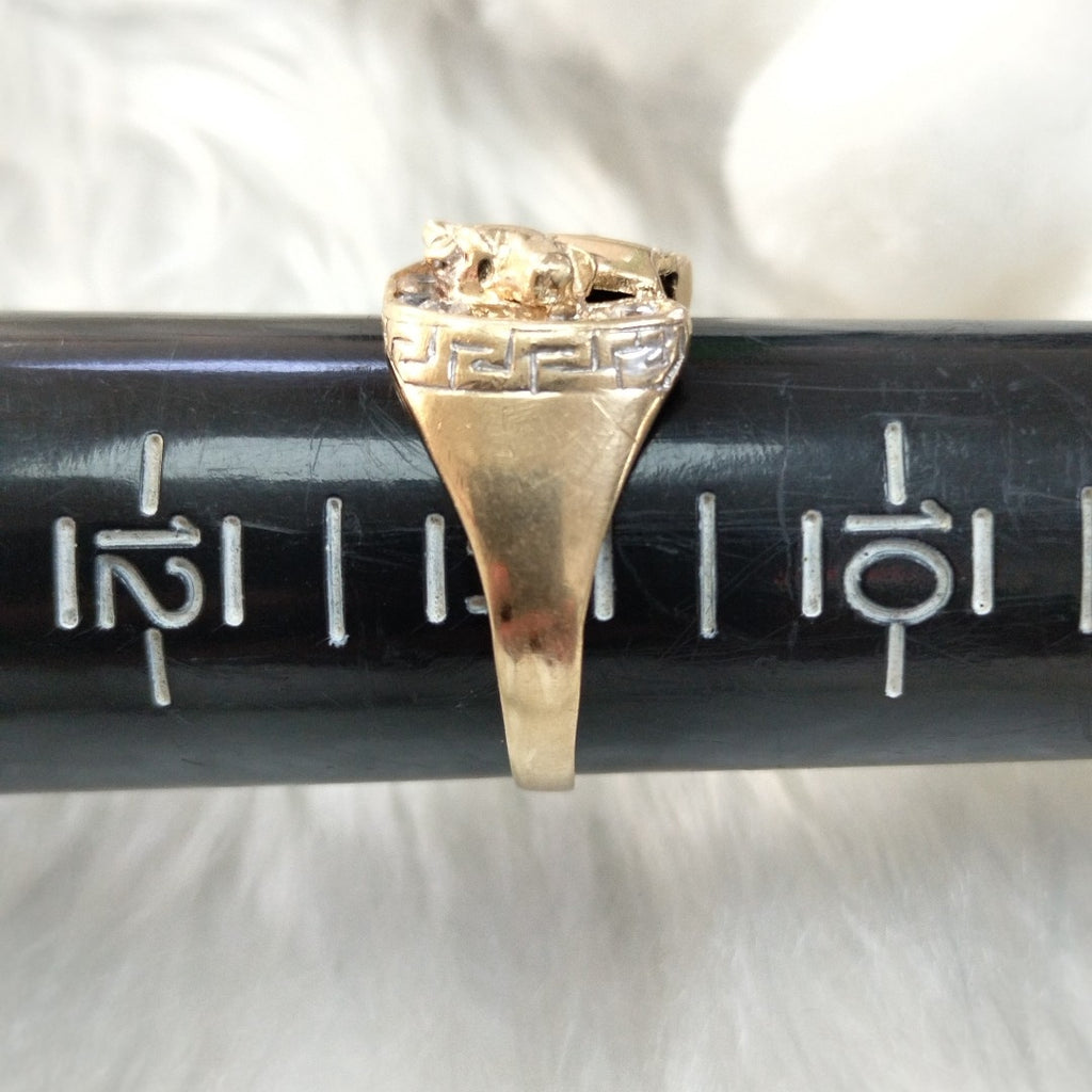 ANILLO ORO 10 K 4.8 GRMS (SEMINUEVO)