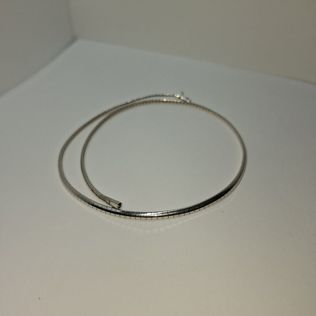 GARGANTILLA ORO BLANCO 14 K 12,80 GRMS (SEMINUEVO)