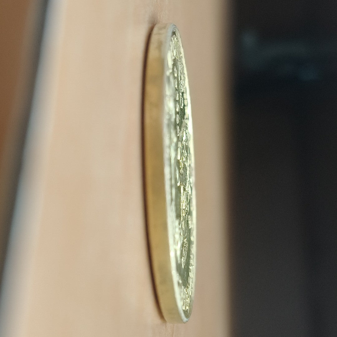 MEDALLA CONMEMORATIVA ORO 21 K 41.4 GRMS (SEMINUEVO)