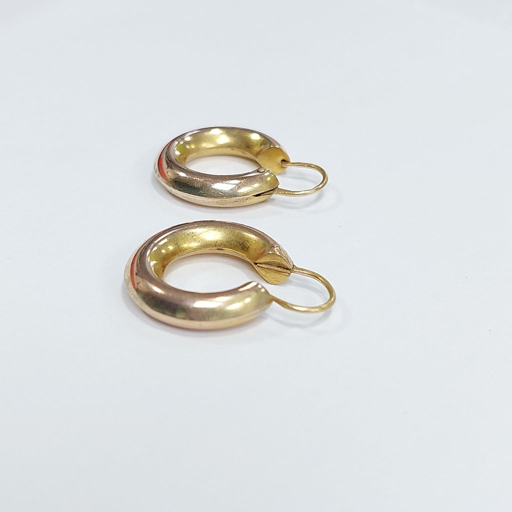 ARRACADAS PAR ORO 8 K 3.1 GRMS (SEMINUEVO)