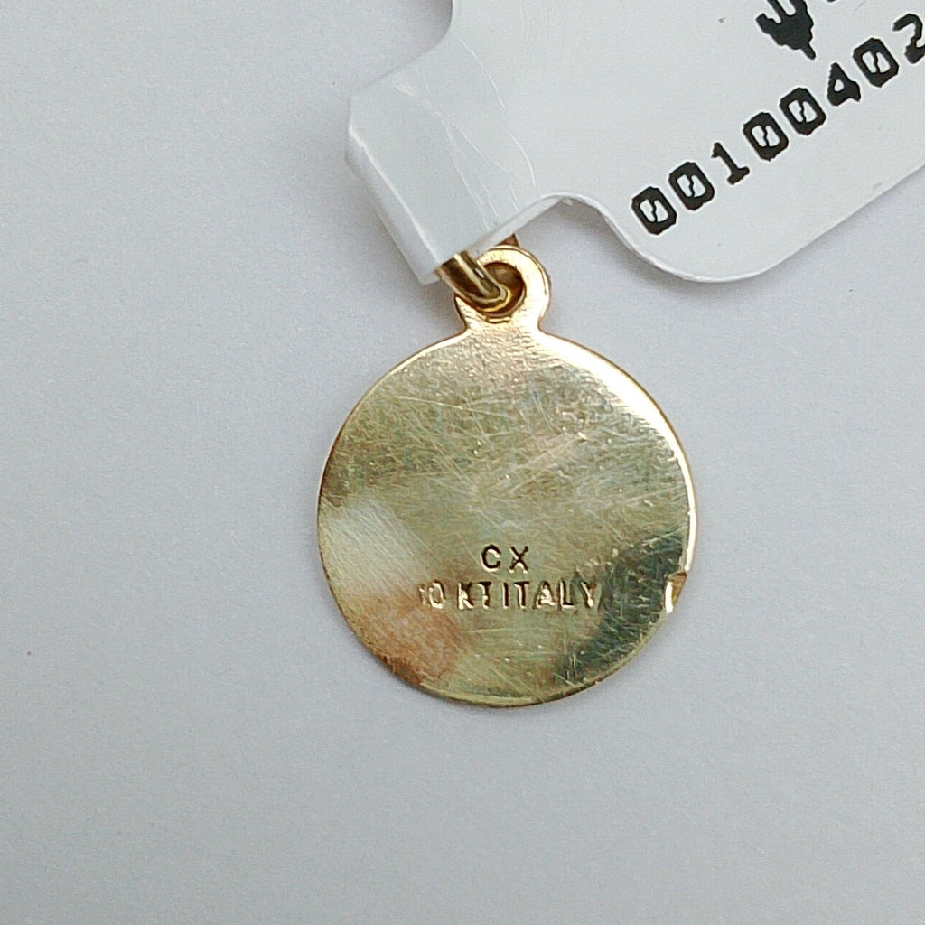MEDALLA RELIGIOSA ORO 10 K 0,80 GRMS (SEMINUEVO)