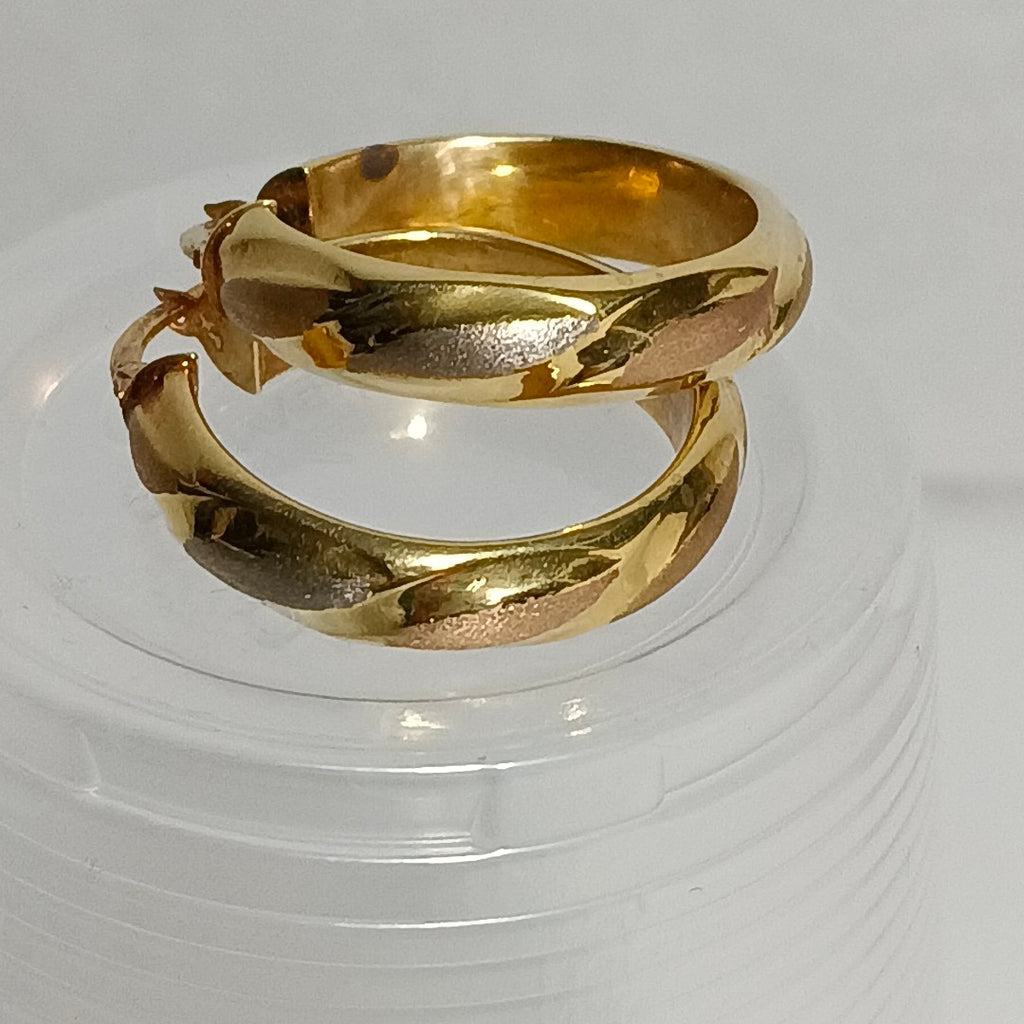 ARRACADAS PAR ORO 14 K 4.2 GRMS (SEMINUEVO)