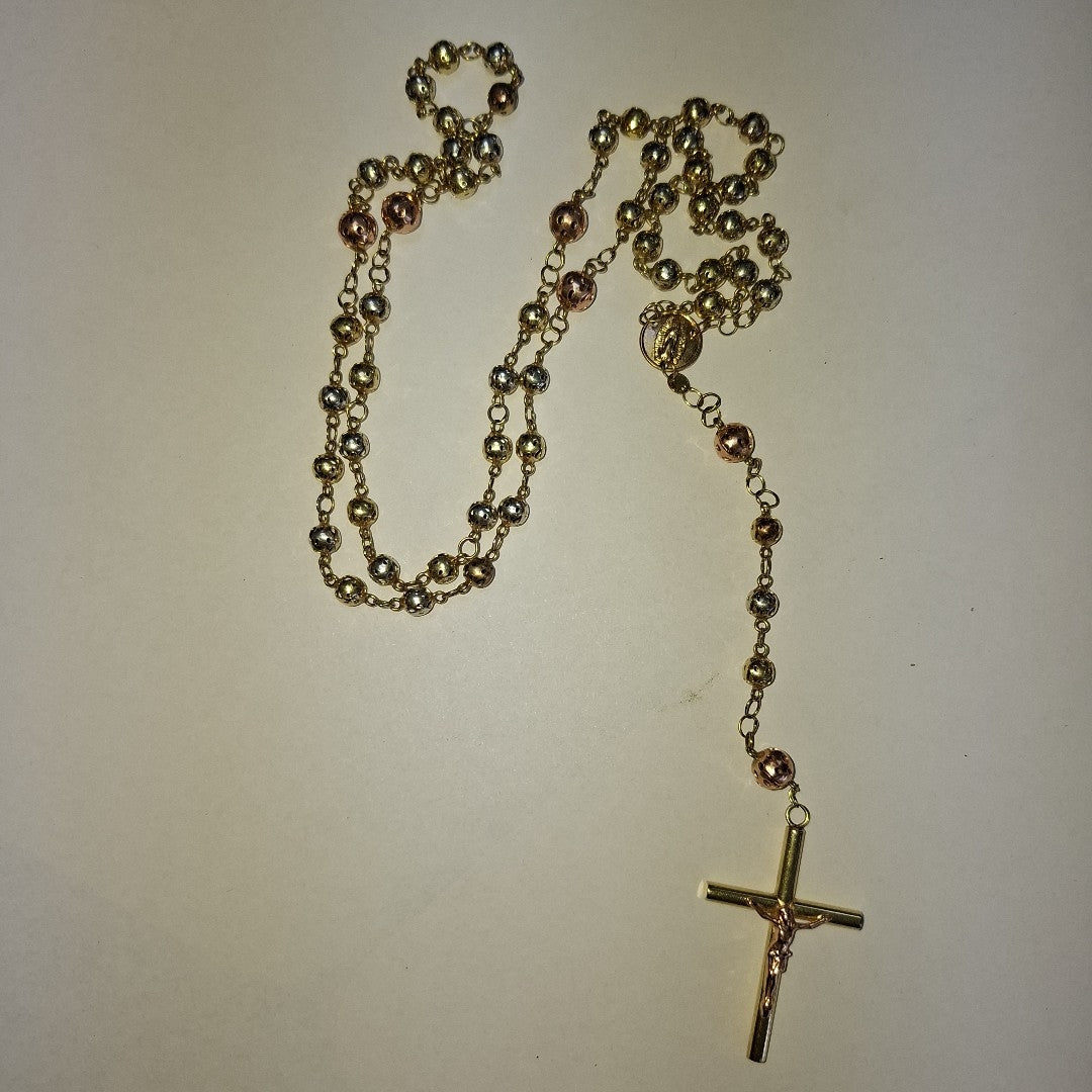 ROSARIO ORO COMBINADO 10 K 5,20 GRMS (SEMINUEVO)