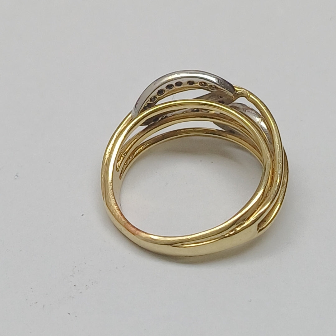 ANILLO ORO 14 K 4,80 GRMS (SEMINUEVO)