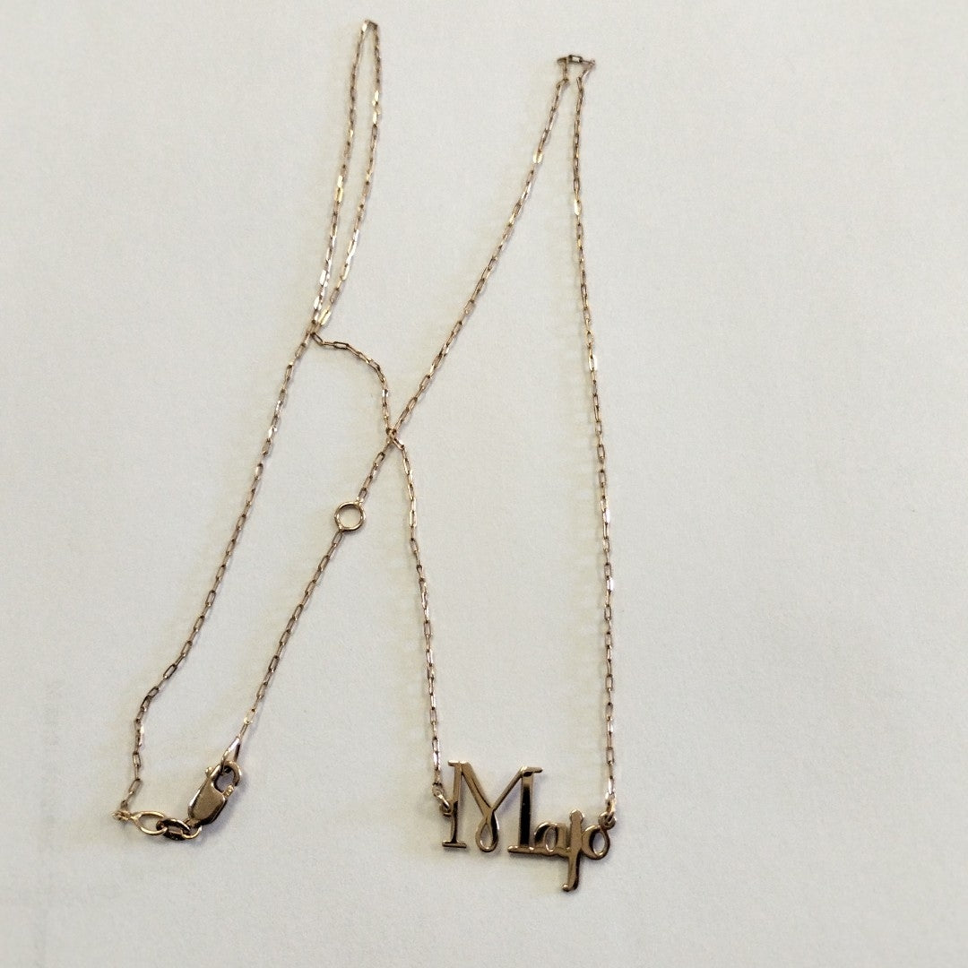 GARGANTILLA ORO 14 K 1.9 GRMS (SEMINUEVO)