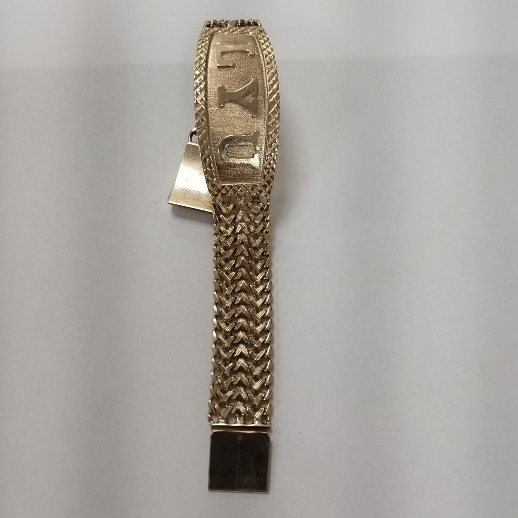 BRAZALETE ORO 10 K 33.1 GRMS (SEMINUEVO)