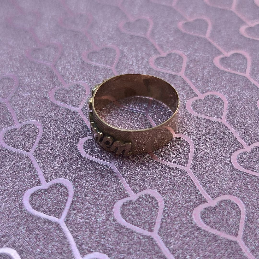 ANILLITO ORO 14 K 2.6 GRMS (SEMINUEVO)