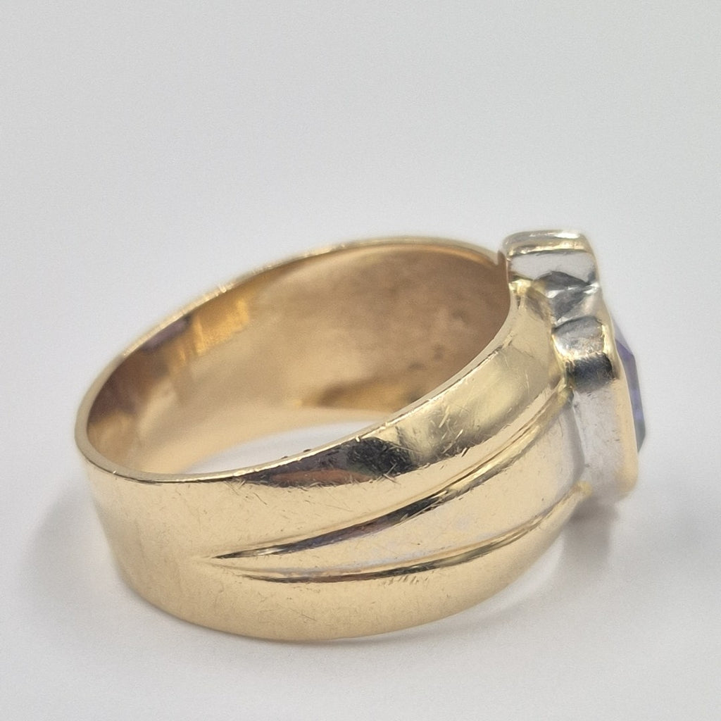 ANILLO ORO 10 K 7,90 GRMS (SEMINUEVO)