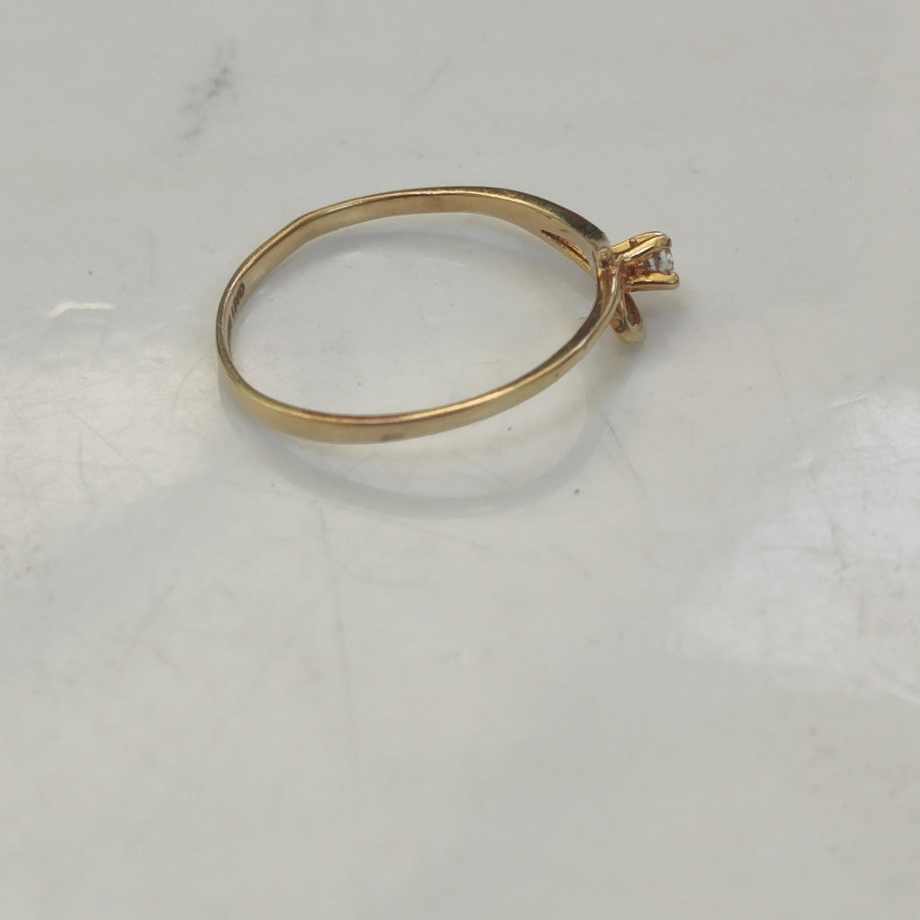 ANILLO ORO 10 K 0,70 GRMS (SEMINUEVO)