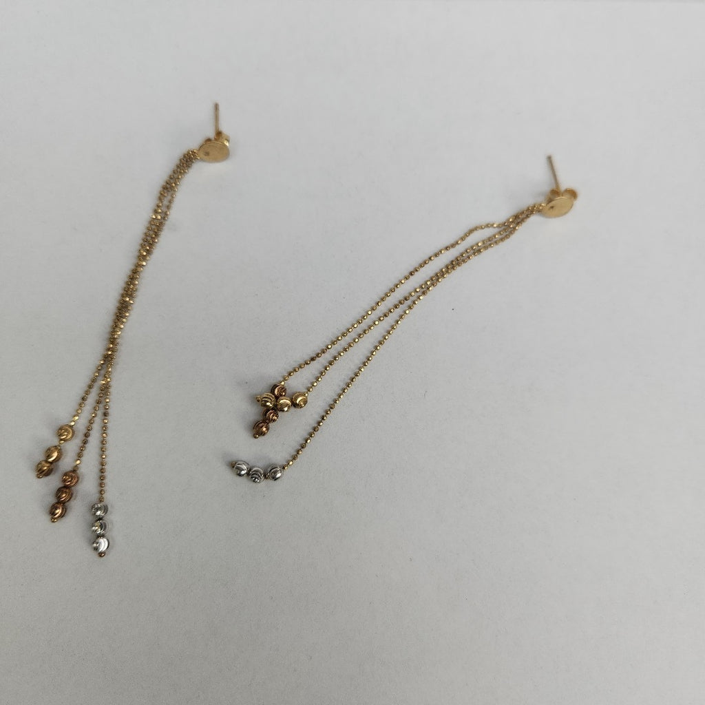 ARETES PAR ORO 10 K 3.3 GRMS (SEMINUEVO)