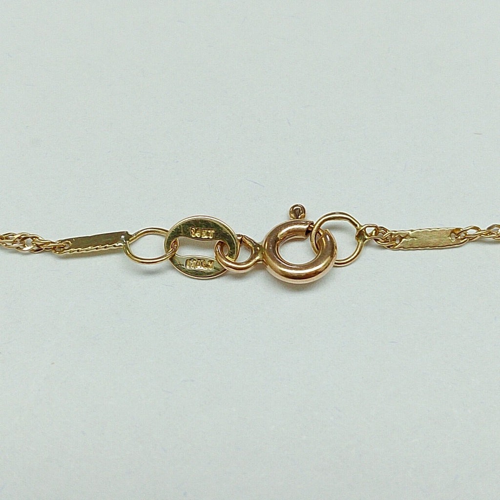 CADENA ORO 14 K 2,20 GRMS (SEMINUEVO)